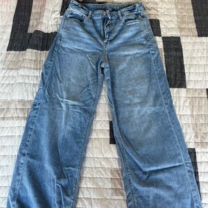 American Eagle Outfitters - Super High-Rise Baggy Wide Leg Jeans
